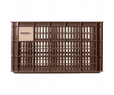 Dviračio krepšys iš perdirbto plastiko Basil Crate - Rudas - 34,5x49x27 cm