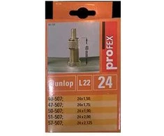 Dviračio padangos kamera Profex 24 colių/1.5-2.125 Dunlop