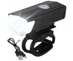 DVIRAČIO PRIEKINIS LEMPAS LED PRIEKINIS GALINGAS ĮKRAUJAMAS USB žibintuvėlis RPL-2255