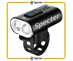 DVIRAČIO PRIEKINIS LEMPAS SPECTER LED Usb C 550lm 13 režimų IKI 12H IP65