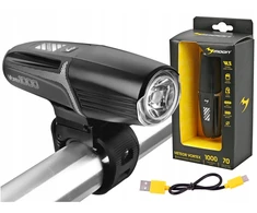 Dviračio priekinis žibintas Moon Meteor Vortex 1000lm Led
