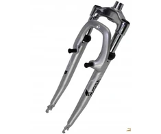 Dviračio šakė 28 Zoom CH-T130 28.6x240 sidabrinė