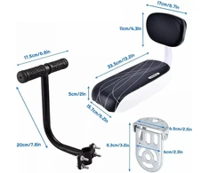 DVIRAČIO SĖDYNĖS GALVĖLĖS BALNO ATGALĖS ATGALINĖ DVIRAČIO ATGALINĖ JUODA
