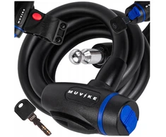 Dviračio užrakto kabelis 100cm 12mm SU RAKTU SU RANKENE MUVIKE FLEX 1000/12K