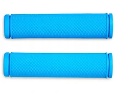 Dviračio vairo rankenėlės Cube RFR Standard Kraton, 128 mm, mėlynos