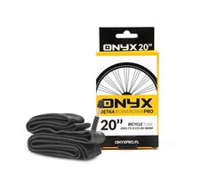 Dviračio vamzdis 20x1,75/2,125 AV 48mm ONYX dėžutė