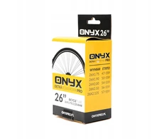 Dviračio vidinė kamera 26x1,75/2,125 AV 48mm ONYX dėžutė
