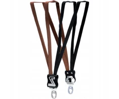 Dviračių laikikliai - SIMSON - Simson stiprūs elastingi diržai - 4 elastiniai - 10 mm - Juoda/Ruda