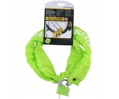Dviračių spyna Dunlop, 90 cm, žalia