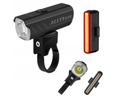Dviračių žibintų komplektas MagicShine ALLTY 600 + SEEMEE 30 USB-C juodas