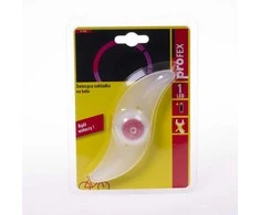 Dvirač.stipinų atšvaitas Profex 1 LED raudonas