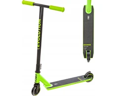 Dviratis paspirtukas Raven Rookie 100mm, juodas/žalias