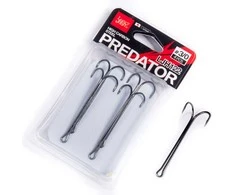 Dvišakiai kabliukai LJ Predator Salmo 1 dydis/4vnt.