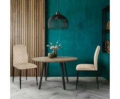 DYGTAS VELIURINĖS KĖDĖS SVETAINEI, BIURUI, VALGOMUI MAVERIK VELVET BEIGE
