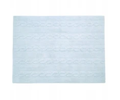 Dywan Bawełniany Trenzas Soft Mėlyna 80x120 cm Lorena Canals