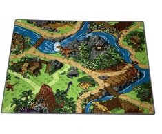 Dywan Dino World 95x133 FILC Dinozaury Mata Do Zabawy Dziecięcy