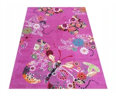 Dywanpol DYWAN DZIECIĘCY DO POKOJU DLA DZIECKA Bella 114 Lila 160 x 220 cm violetinė