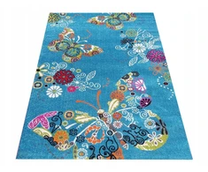Dywanpol DYWAN DZIECIĘCY DO POKOJU DLA DZIECKA 114 Mėlyna 160x220 cm mėlyna