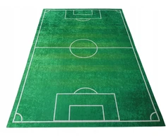 Dywany Chemex Dywan DIGITAL antypoślizgowy boisko piłka nożna 160x230 dla chłopca fifa