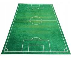 Dywany Chemex Dywan DIGITAL antypoślizgowy boisko piłka nożna 160x230 dla chłopca fifa