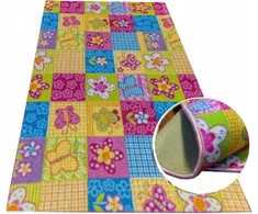 Dywany Chemex Kolorowy dywanik KIDS dla dziewczynek 100x150