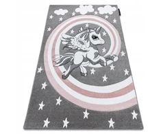 Dywany Uszczow DYWAN DZIECIĘCY PETIT 120x170 KUCYK pilka UNICORN #GR2960