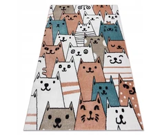 Dywany Uszczow Fun Kilimas Gatti 200x290 cm