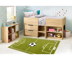 Dywany Uszczow Kilimas MUNDIAL Futbolo aikštelė - žalia 100x160 cm