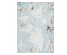 Dywany Uszczow PLAUBAMAS KILIMAS VAIKAMS 80x150 cm WORLD #I032