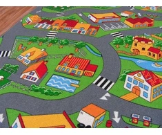 Dywany Uszczow Rugsx vaikiškas kilimas Little Village, 150x300 cm