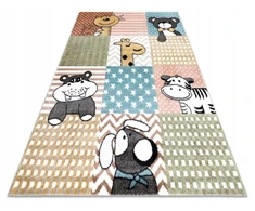 Dywany Uszczow Vaikiškas kilimas Fun Pets 80x150 cm