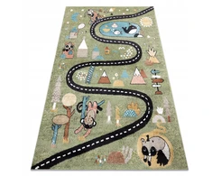 Dywany Uszczow Vaikiškas kilimas Fun Route 120x170 cm