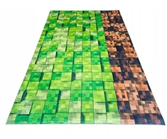 Dywanypers Dywan DIGITAL PIXEL 140x200 gamingowy dla gracza MC w kostki cube kwadraty