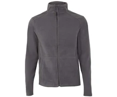 Džemperis su užtrauktuku FLEECE MK610V, pilkas, dydis S