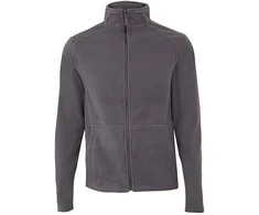 Džemperis su užtrauktuku FLEECE MK610V, pilkas, dydis 2XL