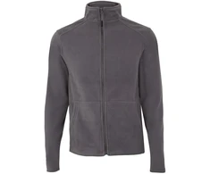 Džemperis su užtrauktuku FLEECE MK610V, pilkas, dydis 3XL