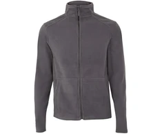 Džemperis su užtrauktuku FLEECE MK610V, pilkas, dydis M
