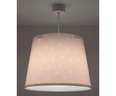 DZIECIĘCA LAMPA SUFITOWA DALBER STAR LIGHT RÓŻOWE GWIAZDKI