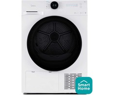 Džiovyklė Midea | Dryer Machine | MD200H80BW/W-HR | Energy efficiency class C | Front loading | 8kg | LED | Gylis 60 cm | Wi-Fi | Baltas