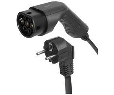 E-Charge kabelis;is DELTACO, Mode2, Schuko - tipas 2, 8A, 1,5+4M / EV-1231