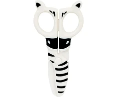 Eagle OSTATNIA SZTUKA NOŻYCZKI SZKOLNE ZEBRA BEZPIECZNE +5 12,5 CM
