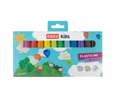Bertus EASY KIDS Plastelina 12 kolorów
