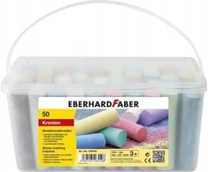Eberhard Faber Sidewalk kreida MIX 50 vnt