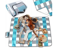 Ecarla Didelė vandeniui atspari paplūdimio ir iškylų kilimėlis 145x200 cm