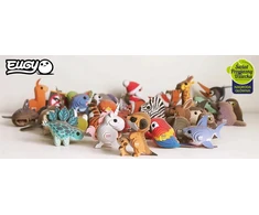 Teka „Eco Eugy“ dėlionė „Pterodactyl“ 3D erdviniai galvosūkių blokai EG_053