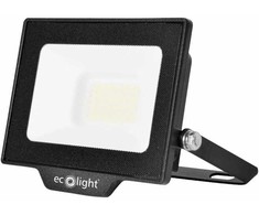 Eco Light LED prožektorius IP65 Ecolight 20W 6500K 1800Lm juodas