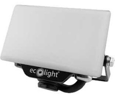 Eco Light LED prožektorius IP65 Ecolight 10W 6500K 900Lm juodas