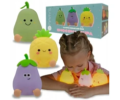 Ecolight Lampka nocna LED Bezprzewodowa Kolorowa RGB Owocowa ekipa komplektas 3 vnt.
