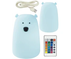 Plexido Ecolight MARY'S LED LEMPA BEAR LARGE Mėlynas RGB+WW+RC