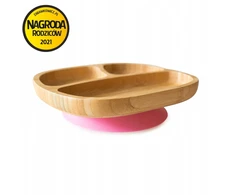 Ecorascals ECO RASCALS BAMBOO dubuo su siurbtuku Lėkštė